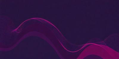 The primary subject of the image is a purple wave, which is the main focus of the scene. The wave is set against a dark purple background, creating a striking contrast. The visual style of the image is a digital art or illustration, as it appears to be a computer-generated or hand-drawn representation of the wave. The dominant colors in the image are purple and dark purple, giving the scene a moody and dramatic atmosphere.