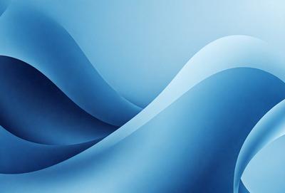 The primary subject of the image is a blue wave, which is the main focus of the scene. The setting is a blue background, which creates a visually appealing contrast with the wave. The visual style of the image is a digital art or illustration, as it is a well-crafted and detailed representation of the wave. The dominant colors in the image are blue and white, giving it a calm and serene atmosphere.