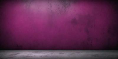 The primary subject of the image is a purple wall. The setting is a room with a purple wall, and the visual style is a photo. The dominant colors are purple and pink, creating a calm and soothing atmosphere.