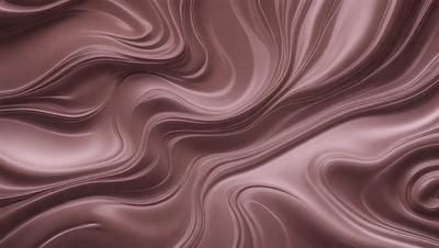 The primary subject of the image is a close-up of a chocolate-colored wall with a swirling pattern. The setting is a room with a brown color scheme. The visual style is a close-up of a textured surface, possibly a wall or a piece of art. The dominant colors are brown and chocolate, creating a warm and cozy atmosphere.