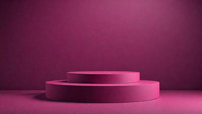 The primary subject of the image is a pink square or block, which is the main object in the scene. The setting is a pink background, which creates a visually striking contrast with the pink square. The visual style of the image is a close-up, which emphasizes the pink square and its details. The colors and mood of the image are predominantly pink, giving it a warm and vibrant atmosphere.
