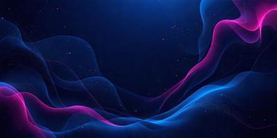 The primary subject of the image is a blue and pink swirl pattern. The setting is a dark blue background, which contrasts with the swirl pattern. The visual style is a digital art or illustration, creating a vibrant and dynamic atmosphere. The dominant colors are blue and pink, with the swirl pattern being the focal point of the image.