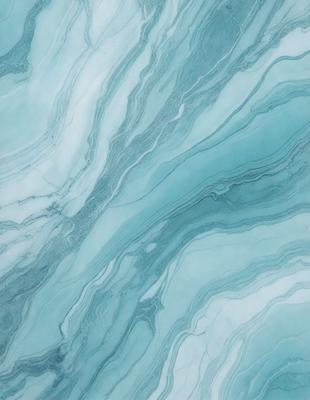 The primary subject of the image is a blue and white marble-like patterned wall. The setting is a room with a blue and white marble-like patterned wall. The visual style is a photo of a marble-like patterned wall. The dominant colors are blue and white, creating a calm and serene atmosphere.