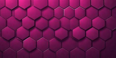 The primary subject of the image is a purple wall with a geometric pattern. The setting is a room with a pink wall, and the visual style is a close-up of the wall. The dominant colors are purple and pink, creating a warm and inviting atmosphere.