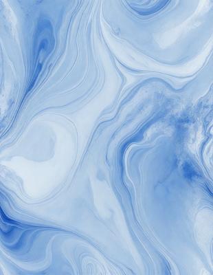 The primary subject of the image is a blue and white swirling pattern, which appears to be a digital art or illustration. The setting is a blue and white background, creating a visually appealing contrast. The visual style is a combination of digital art and illustration, giving the image a unique and artistic appearance. The dominant colors are blue and white, creating a calming and soothing atmosphere.