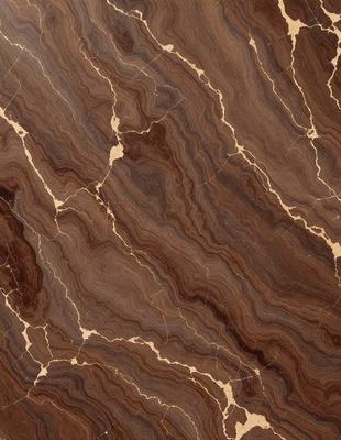 The primary subject of the image is a close-up of a marble countertop with a unique, swirling pattern. The setting is a kitchen or bathroom, as the countertop is a part of the design. The visual style is a close-up of the marble countertop, showcasing its intricate pattern. The colors and mood of the image are warm and inviting, with the marble countertop being the main focus.
