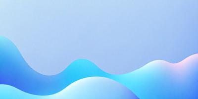 The primary subject of the image is a blue wave, which is the main focus of the scene. The setting is a blue sky, providing a contrasting backdrop for the wave. The visual style of the image is a digital art or illustration, as it is a well-crafted and detailed representation of the wave. The dominant colors in the image are blue and white, creating a calm and serene atmosphere.