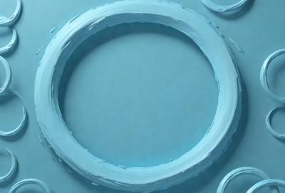 The primary subject of the image is a blue circle, which is the main object, scene, or focus of the image. The setting or background is a blue surface, which adds to the overall atmosphere. The visual style of the image is digital art, as it appears to be a digital illustration or drawing. The colors and mood of the image are predominantly blue, creating a calm and serene atmosphere.