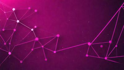 The primary subject of the image is a purple background with a pattern of dots. The setting appears to be a space or a futuristic environment. The visual style of the image is a combination of digital art and illustration, creating a unique and intriguing pattern. The colors and mood of the image are predominantly purple, which gives it a calm and serene atmosphere.