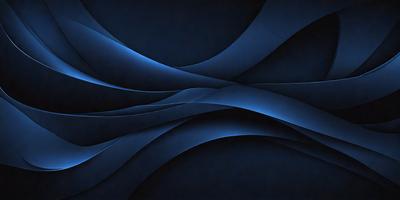 The primary subject of the image is a blue, swirling pattern. The setting is a dark blue background, which creates a striking contrast with the swirling pattern. The visual style appears to be a digital art or illustration, as the swirling pattern is intricately detailed and the overall atmosphere is dynamic and captivating.