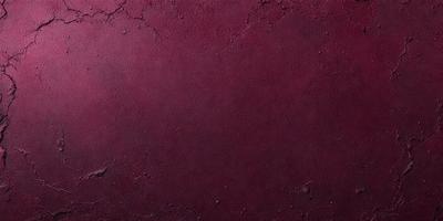 The primary subject of the image is a close-up of a maroon leather surface. The setting is a dark room, and the visual style appears to be a photo. The dominant colors are maroon and purple, creating a moody atmosphere.