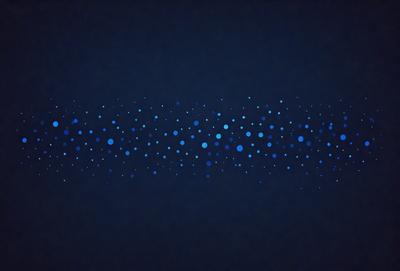 The primary subject of the image is a blue and white pattern, which is displayed on a dark blue background. The setting appears to be a night sky, with the pattern resembling a starry sky. The visual style of the image is a combination of digital art and illustration, creating a unique and captivating design. The colors and mood of the image are predominantly dark and moody, with the blue and white pattern providing a sense of depth and contrast against the black background.