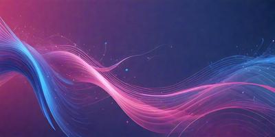 The primary subject of the image is a pink and purple swirl, which appears to be a digital art or illustration. The setting is a blue background, creating a contrasting and visually appealing scene. The visual style suggests that the image is a creative and artistic representation, rather than a photo or a real-life scene. The colors and mood of the image are predominantly pink and purple, giving it a vibrant and lively atmosphere.