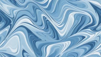 The primary subject of the image is a blue and white patterned surface, which appears to be a swirling, abstract design. The setting is a blue background, which complements the patterned surface. The visual style of the image is a combination of digital art and illustration, creating a unique and eye-catching design. The dominant colors in the image are blue and white, giving it a calming and soothing atmosphere.