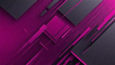 The primary subject of the image is a purple and black abstract artwork. The setting is a black and purple background, which creates a striking contrast with the artwork. The visual style is a combination of digital art and illustration, giving the artwork a unique and modern appearance. The dominant colors in the image are purple and black, which evoke a sense of mystery and sophistication.