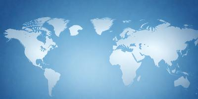 The image features a blue background with a white globe, representing the Earth. The globe is the primary subject, and it is set against a blue sky. The visual style appears to be a combination of a photo and a drawing, creating a unique and artistic representation of the Earth. The colors and mood of the image are predominantly blue and calm, reflecting the vastness and serenity of our planet.
