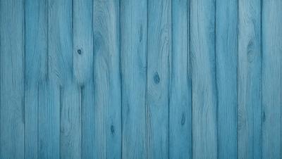 The primary subject of the image is a blue wooden wall. The setting is a room with a blue wooden wall, and the visual style is a photo. The dominant colors are blue and wood, creating a calm and serene atmosphere.