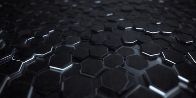The primary subject of the image is a black and white patterned surface, which appears to be a textured or patterned material. The setting is a dark room, and the visual style is a close-up of the patterned surface. The colors and mood of the image are predominantly dark and moody, with the black and white pattern creating a sense of depth and intrigue.
