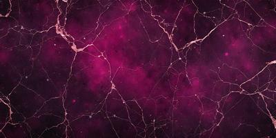 The primary subject of the image is a purple background with a pattern of red and white streaks. The setting appears to be a space or an artistic environment. The visual style is a combination of digital art and illustration, creating a unique and intriguing design. The dominant colors are purple, red, and white, giving the image a vibrant and lively atmosphere.