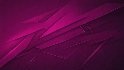 The primary subject of the image is a purple background with a pattern of triangles. The setting is a dark room, and the visual style appears to be a digital art or illustration. The dominant colors are purple and black, creating a moody and dramatic atmosphere.