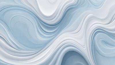 The primary subject of the image is a large, white, and blue wave. The wave is the main focus of the image, and it appears to be a digital art or illustration. The setting is a blue and white ocean, with the wave being the main element in the scene. The visual style gives the impression of a dynamic and powerful force of nature. The dominant colors in the image are blue and white, creating a sense of calmness and tranquility.