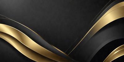 The primary subject of the image is a gold design or pattern, which is the main focus of the image. The setting or background is a black surface, which contrasts with the gold design. The visual style of the image is a combination of digital art and illustration, as it features a detailed and intricate gold pattern. The colors and mood of the image are predominantly gold and black, creating a sense of elegance and sophistication.