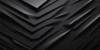 The primary subject of the image is a black and white pattern, which appears to be a wallpaper or a design on a wall. The setting is a black background, which emphasizes the pattern and creates a striking visual effect. The visual style is a combination of a photo and a digital art, as it captures the intricate details of the pattern while maintaining a modern and artistic appearance. The colors and mood of the image are predominantly black and white, giving it a bold and timeless feel.