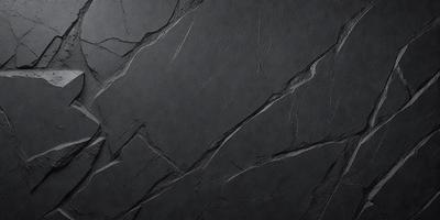The primary subject of the image is a black and white photo of a wall with a cracked texture. The setting is a dark room, and the visual style is a close-up of the wall. The colors and mood of the image are predominantly dark and moody, with the black and white color scheme adding to the dramatic atmosphere.