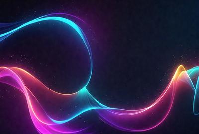 The primary subject of the image is a colorful, swirling pattern that resembles a rainbow. The setting is a dark background, which contrasts with the vibrant colors of the swirling pattern. The visual style appears to be a digital art or illustration, as the colors and patterns are intricately detailed. The overall atmosphere is lively and energetic, with the swirling pattern evoking a sense of movement and dynamism.