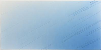 The primary subject of the image is a blue sky with white clouds. The setting is a clear day with no visible landmarks or objects. The visual style is a hand-drawn illustration, giving the image a more artistic and personal touch. The colors and mood are predominantly blue and calm, creating a serene and peaceful atmosphere.