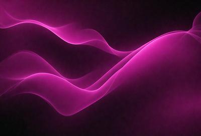 The primary subject of the image is a pink wave or flow, which is the main focus of the image. The setting is a dark background, which contrasts with the pink wave. The visual style is a digital art or illustration, as the wave appears to be a digital creation. The colors and mood of the image are predominantly pink, creating a warm and vibrant atmosphere.