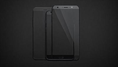 The primary subject of the image is a cell phone. The setting is a black background, and the visual style is a close-up of the cell phone. The colors and mood of the image are dark and moody, with the cell phone being the main focus.