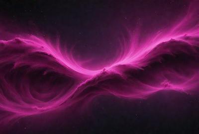 The primary subject of the image is a pink spiral, which appears to be a digital art or illustration. The setting is a dark background, which contrasts with the vibrant pink color of the spiral. The visual style suggests a modern and creative approach to art, with the spiral being the main focus of the image. The colors and mood convey a sense of energy and movement, as the spiral appears to be in motion.