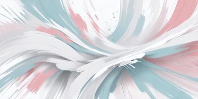 The primary subject of the image is a painting or drawing of a swirling, colorful design. The setting is a white background, which contrasts with the vibrant colors of the artwork. The visual style appears to be a combination of digital art and traditional painting techniques. The colors and mood of the image are lively and energetic, with a focus on the swirling patterns and the contrasting white background.