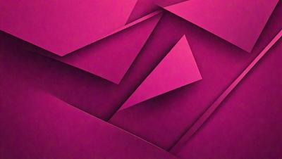 The primary subject of the image is a purple geometric pattern. The setting is a pink background, which adds a contrasting color to the scene. The visual style appears to be a combination of digital art and illustration, creating a unique and eye-catching design. The dominant colors in the image are purple and pink, giving the pattern a vibrant and lively atmosphere.