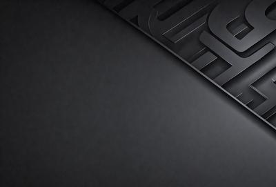 The primary subject of the image is a black and white photo of a car logo. The setting is a black background, which emphasizes the logo. The visual style is a close-up of the car logo, showcasing its details. The colors and mood of the image are predominantly black and white, giving it a classic and timeless appearance.