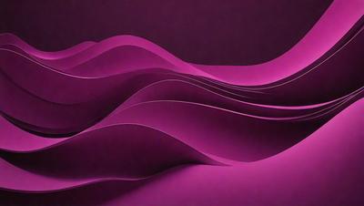 The primary subject of the image is a purple wave, which is the main object, scene, or focus of the image. The setting or background is a dark purple surface, which adds to the overall atmosphere. The visual style of the image is a digital art or illustration, as it is a purple wave with a patterned texture. The colors and mood of the image are predominantly purple, creating a calm and serene atmosphere.