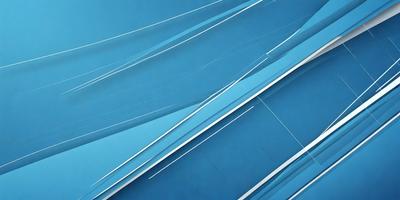 The primary subject of the image is a blue background with a pattern of white lines. The setting appears to be a digital art or illustration, as the lines are clean and well-defined. The visual style is modern and minimalistic, with the blue and white colors creating a calm and soothing atmosphere.