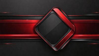 The primary subject of the image is a red square, which is the main object, scene, or focus of the image. The setting/background is a black surface, which provides a contrasting backdrop for the red square. The visual style of the image is digital art, as it is a digital illustration of a red square. The colors and mood of the image are predominantly red, which gives it a bold and vibrant appearance.