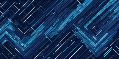 The primary subject of the image is a blue and black patterned background. The setting is a digital art or illustration, with a blue and black color scheme. The visual style is a combination of digital art and illustration, creating a unique and intricate design. The overall atmosphere is one of complexity and intricacy, with the blue and black patterned background serving as the main focus of the image.