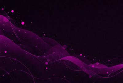 The primary subject of the image is a purple wave, which is the main focus of the scene. The wave is set against a dark background, creating a dramatic and moody atmosphere. The visual style of the image is a combination of digital art and illustration, with the purple wave being the central element. The colors and mood of the image are predominantly purple, which adds to the overall ambiance of the scene.