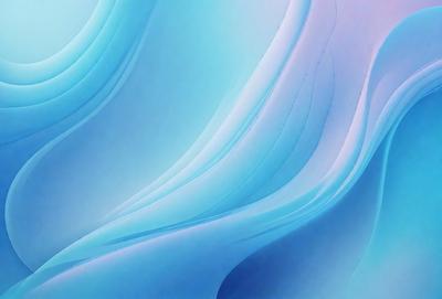 The primary subject of the image is a blue and white swirl pattern. The setting is a blue background, and the visual style appears to be a digital art or illustration. The dominant colors are blue and white, creating a calm and soothing atmosphere.