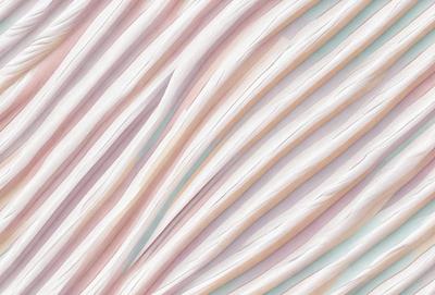 The primary subject of the image is a striped pattern, which is a combination of pink, blue, and white colors. The setting is a white background, which provides a clean and minimalistic appearance. The visual style is a digital art, as it is a computer-generated image. The colors and mood of the image are vibrant and lively, with the pink, blue, and white stripes creating a sense of movement and energy.