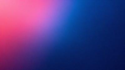 The primary subject of the image is a blue background with a pink and blue gradient. The setting is a dark room, and the visual style is a digital art or illustration. The dominant colors are blue and pink, creating a calm and soothing atmosphere.
