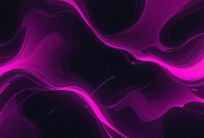 The primary subject of the image is a purple, swirling, and flowing pattern. The setting is a dark background, which contrasts with the vibrant purple color of the pattern. The visual style appears to be a digital art or illustration, as the pattern is intricate and detailed. The colors and mood of the image are predominantly purple, creating a sense of depth and intensity.