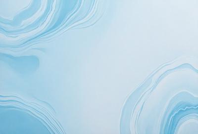 The primary subject of the image is a blue and white wall with a patterned design. The setting is a room with a white background. The visual style is a combination of a photo and digital art, creating a unique and artistic appearance. The dominant colors are blue and white, giving the image a calm and soothing atmosphere.