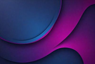 The primary subject of the image is a large, purple and blue circle. The circle is the main object, scene, or focus of the image. The setting or background of the image is a blue and purple surface, which adds to the overall atmosphere of the scene. The visual style of the image is a combination of digital art and illustration, creating a unique and eye-catching design. The colors and mood of the image are predominantly purple and blue, giving it a calm and soothing appearance.