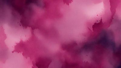 The primary subject of the image is a pink cloudy sky. The setting is a cloudy sky, and the visual style is a digital art or illustration. The dominant colors are pink and purple, creating a warm and calming atmosphere.