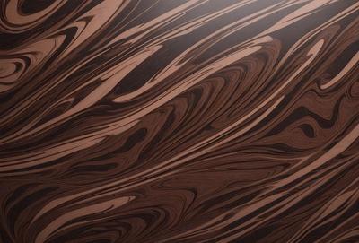 The primary subject of the image is a wooden surface with a unique and intricate pattern. The setting is a close-up of the wooden surface, showcasing the detailed design. The visual style is a combination of a photo and digital art, as the image appears to be a close-up of a wooden surface with a digital art-like pattern. The colors and mood of the image are predominantly brown and earthy tones, creating a warm and natural atmosphere.