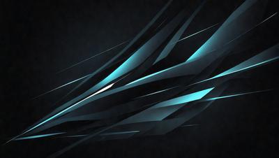 The primary subject of the image is a blue and white pattern, which appears to be a digital art or illustration. The setting is a dark background, which contrasts with the bright blue and white colors of the pattern. The visual style suggests that the image is a creative and artistic representation of the blue and white pattern. The overall atmosphere of the image is dynamic and visually appealing.